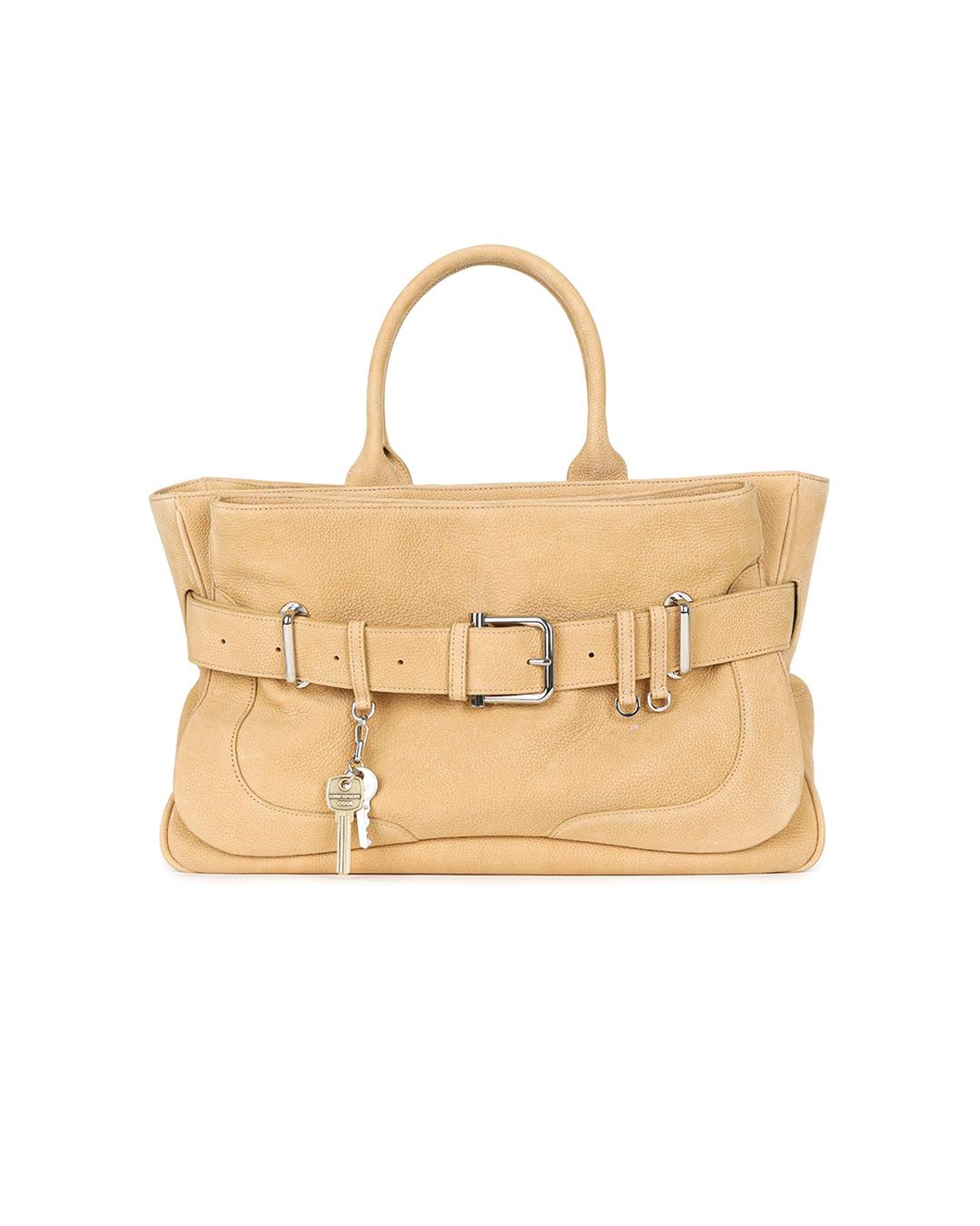 TOTE BROCLE [NUBUCK CARAMEL]