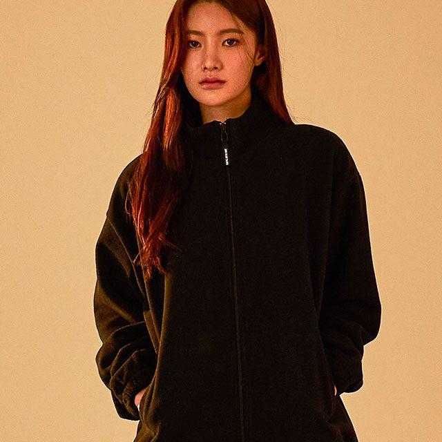 1+1 리뷰이벤트 진행중 PBB FLEECE JACKET (P21DTJK20) BLACK