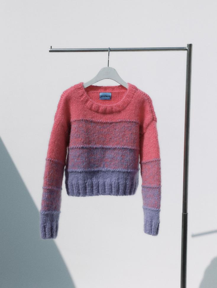 Bella Sweater_Mohair Wool💖💜