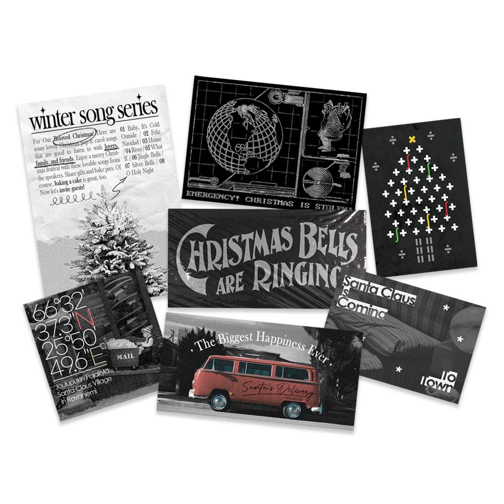 [시즈닝앤스파이스] 크리스마스 스티커팩