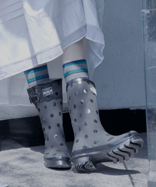 ORIGINAL RAIN BOOTS SHORT(DOT) - 3 colors