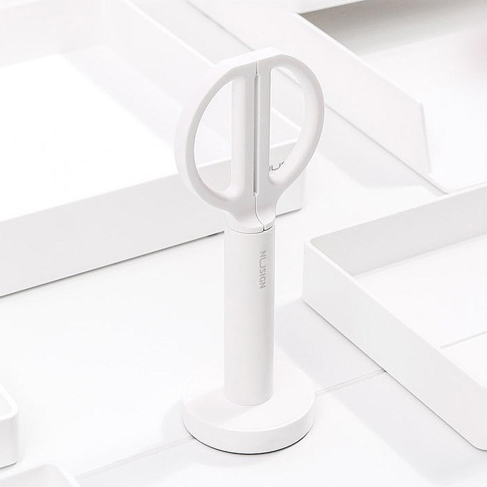 데스크테리어 스탠딩 가위 데스크셋업 정리함 다이소