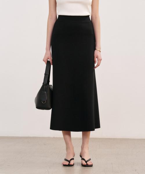 메르 머메이드 밴딩 롱스커트_2colors