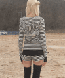 [04/30 예약발송] Y13 STRIPE POCKET MICRO SWEAT SHORTS(STRIPE)