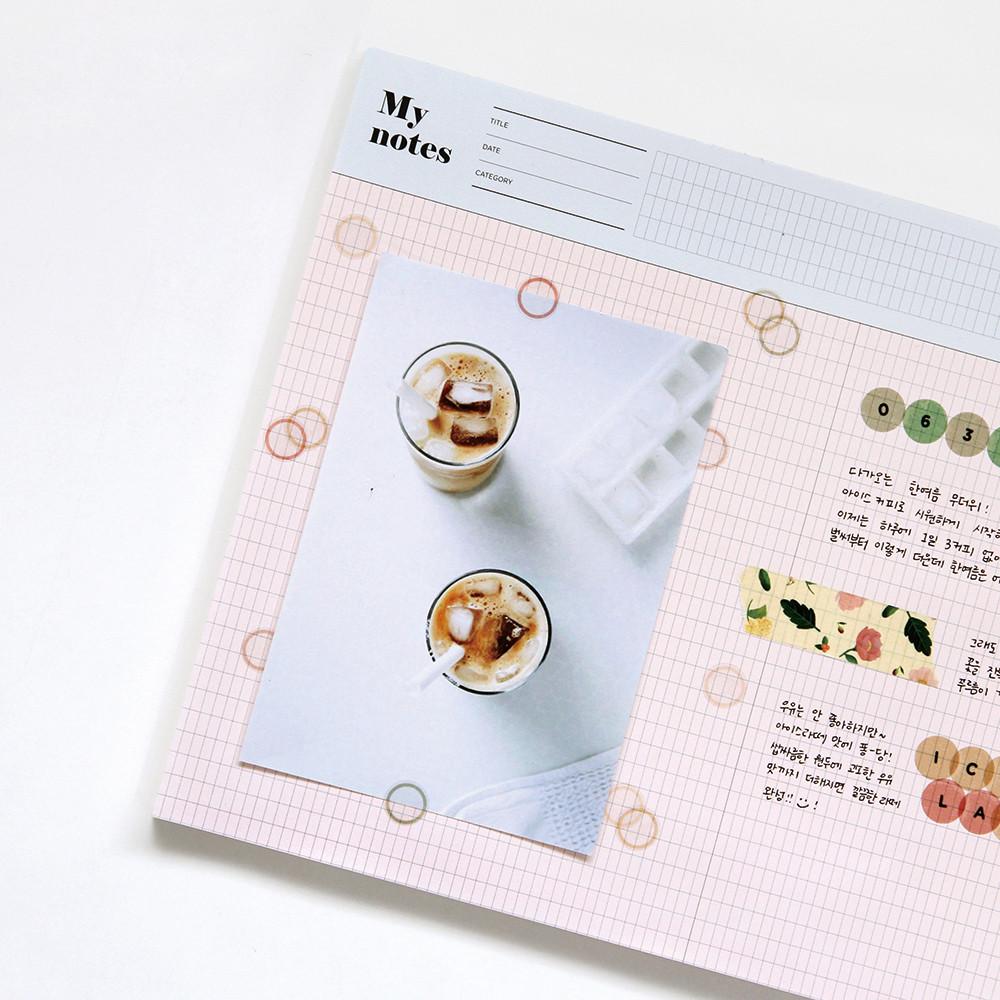 더메모 마이 스티커 RING  (다꾸스티커)