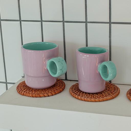 [선물포장] Log cup - lilac