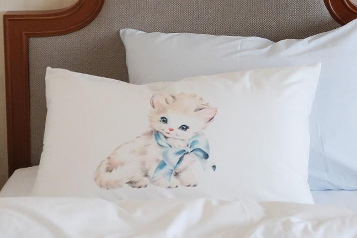 noon baby cat pillow cover 베개커버