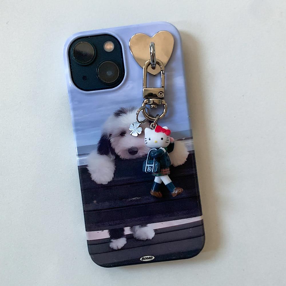 y2k 하이틴 교복 고교생 헬로키티 키링