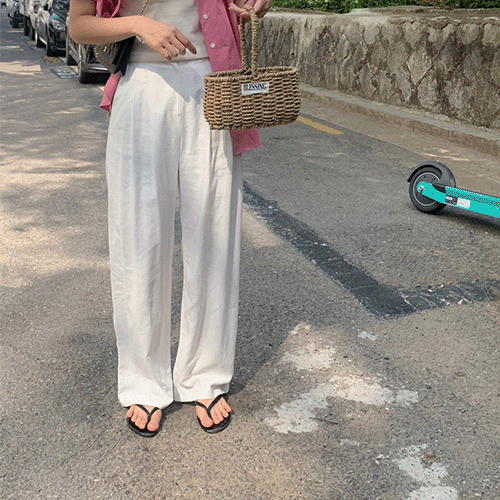 오브던 *2천장돌파* 코지 린넨팬츠 (후들핏/슬랙스)