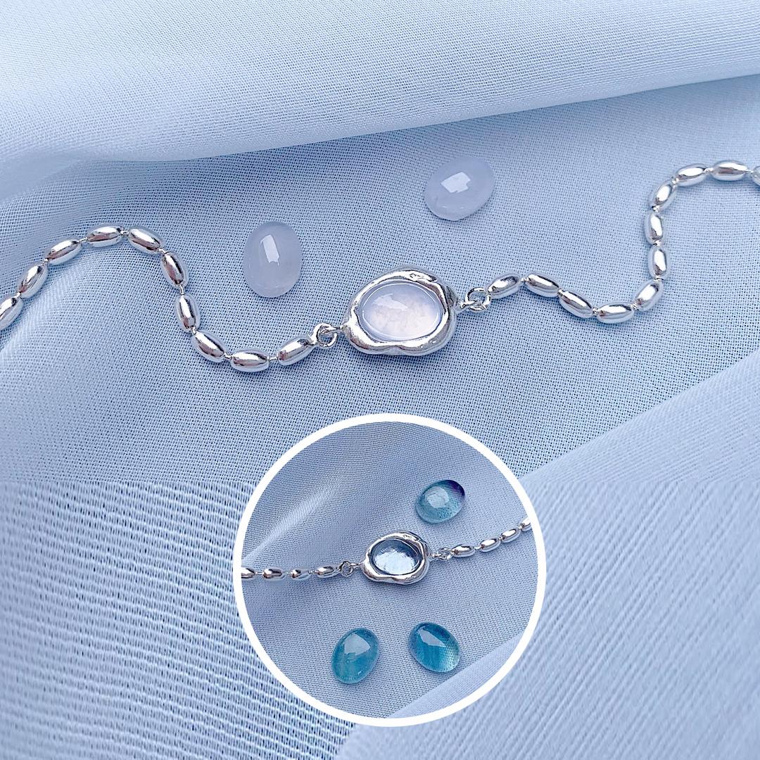 (new colors) pebble bracelet