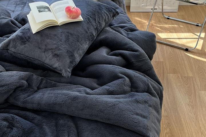 부들부들 12mm 고밀도 라셀극세사 알러지케어 차렵이불 세트 SS/Q/LK 5색