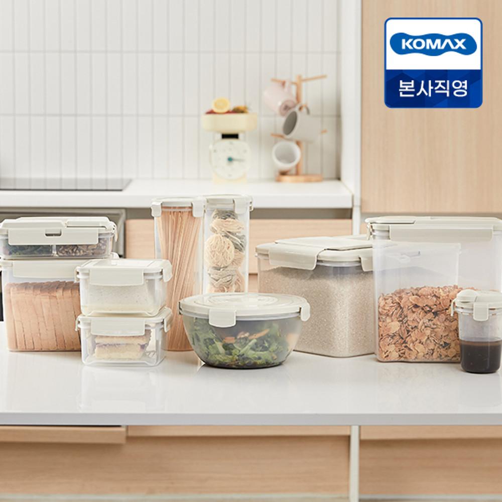 [공식] 코멕스 건강한 하루 식재료 전용 밀폐용기 시리즈 (두부/샐러드/식빵/드레싱/파스타 외)