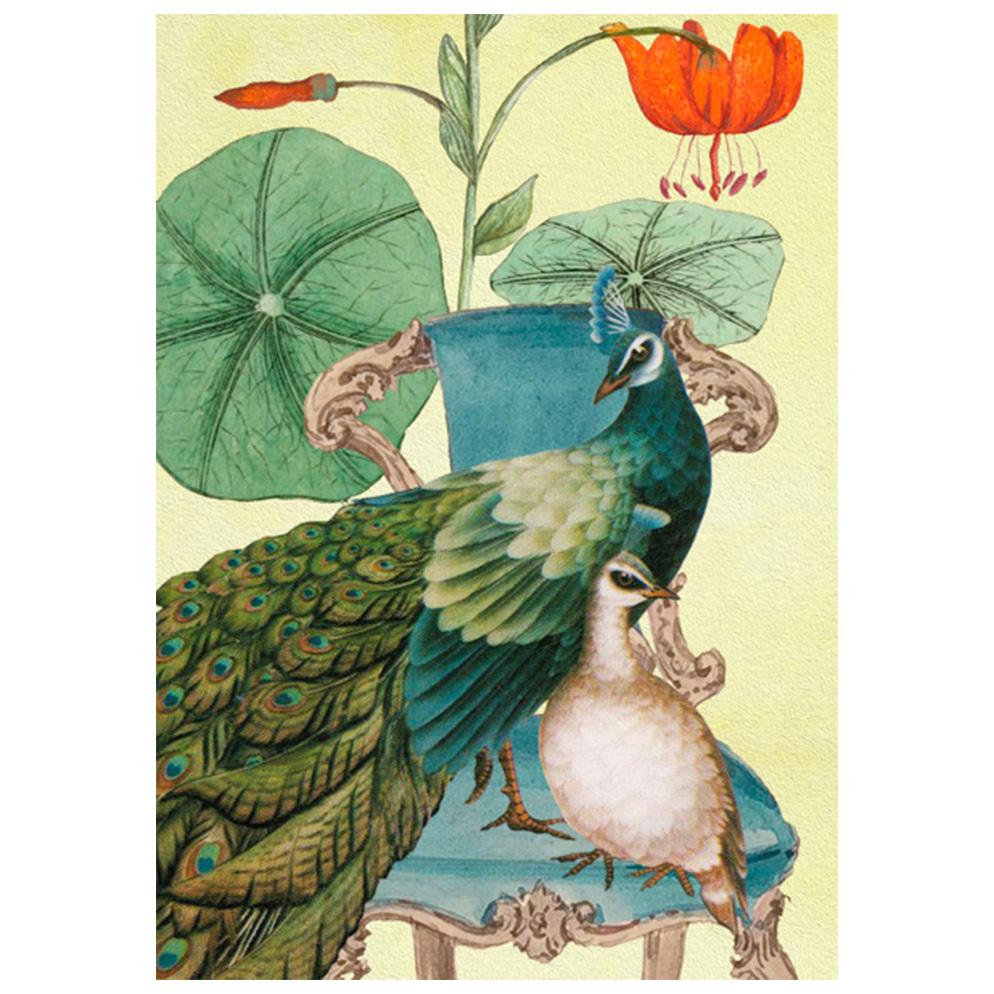 (Classic) Peacock Card