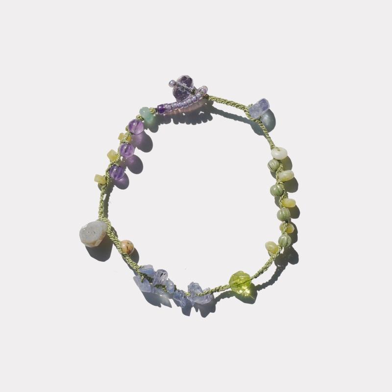 Lavender bracelet 라벤더 팔찌