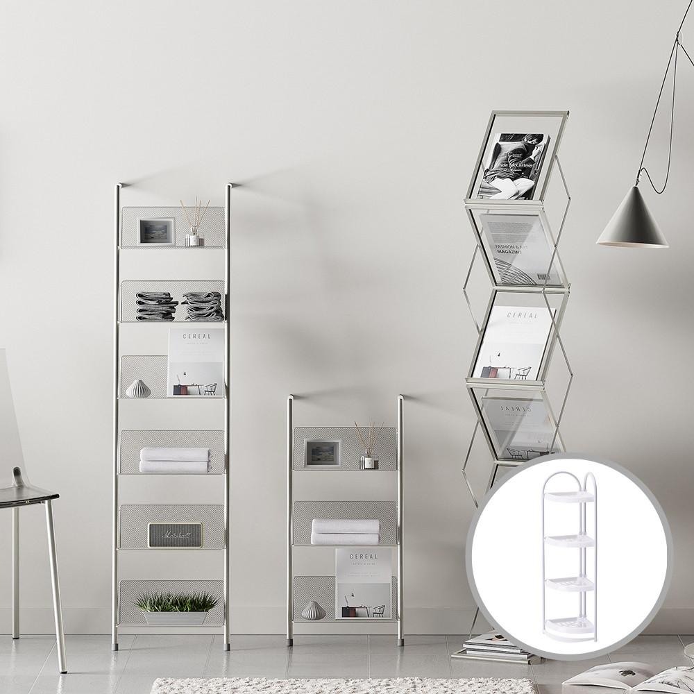 북선반 북타워 이케아 벽선반 다용도 철제 사다리 화분 책 랙