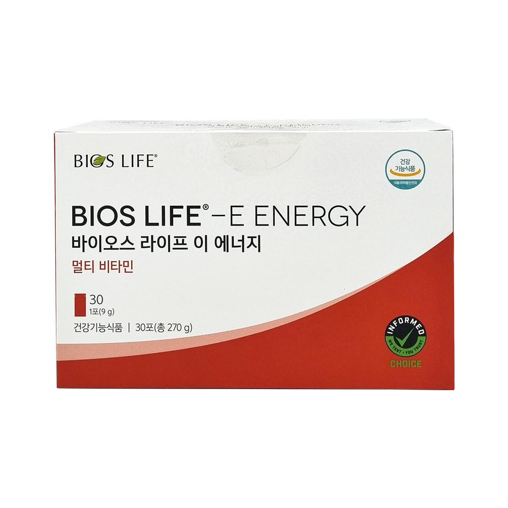 유니시티 바이오스 라이프 이에너지 E 에너지 멀티비타민 9g 30포, 1개