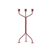 트위스티드 캔들홀더 레드 17x37x17