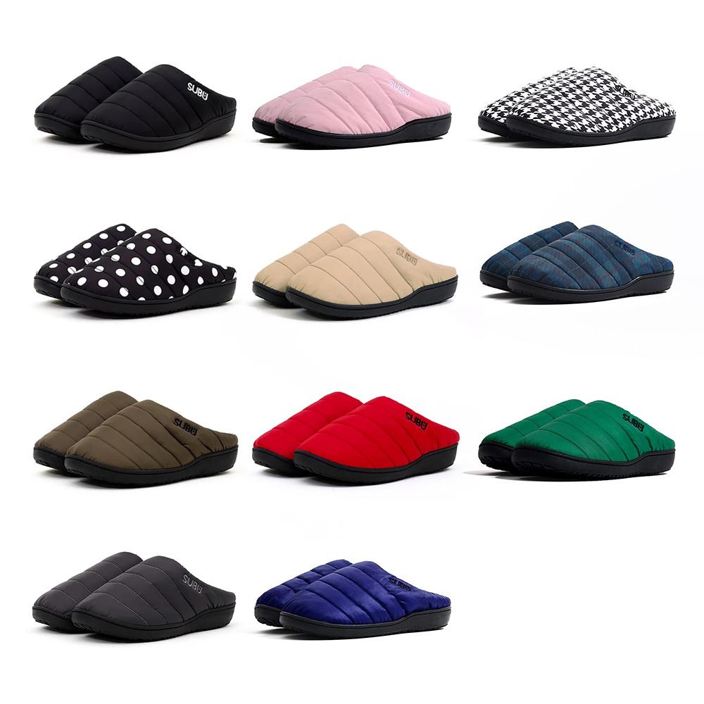 SUBU 수부 패딩 슬리퍼 스부 겨울 털 슬리퍼 실내화 제니신발