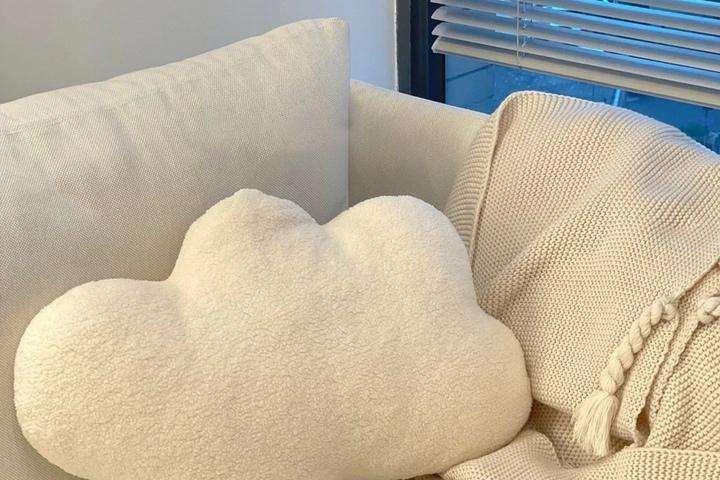 [해외] 구름 쇼파 의자 허리 등 쿠션 인테리어 북유럽 스타일