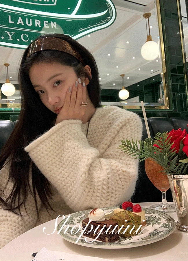 [추천/Wool] Bene hood knit (2color)