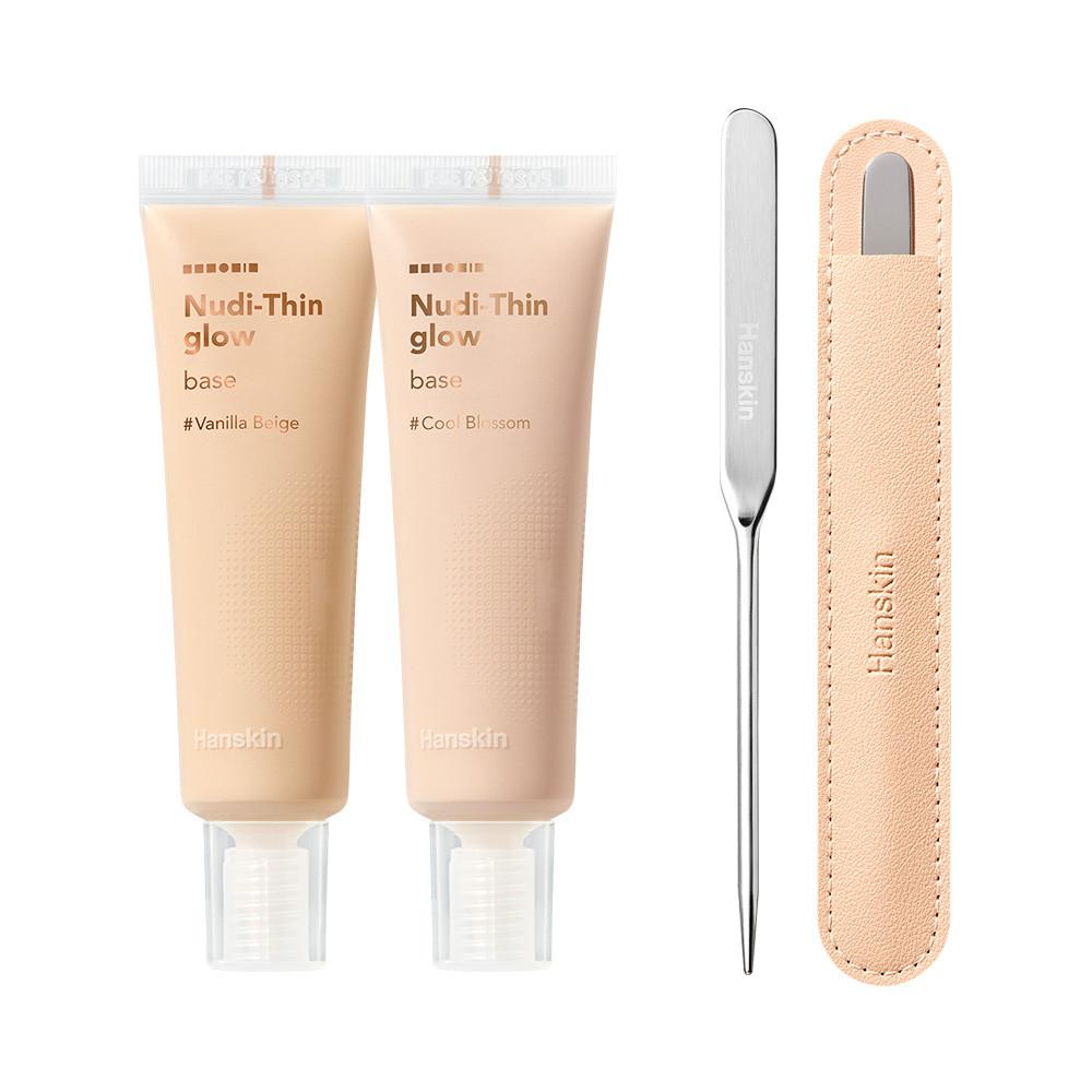 [한스킨] 누디씬 글로우 베이스 30ml SPF35 PA++ (+스파츌라 증정)