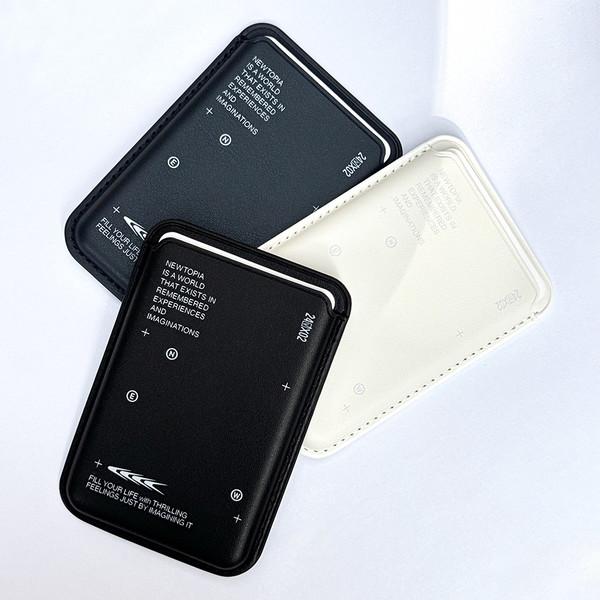 NEWTOPIA Imagination Card Wallet (MagSafe_NV / WH / BK 3types)