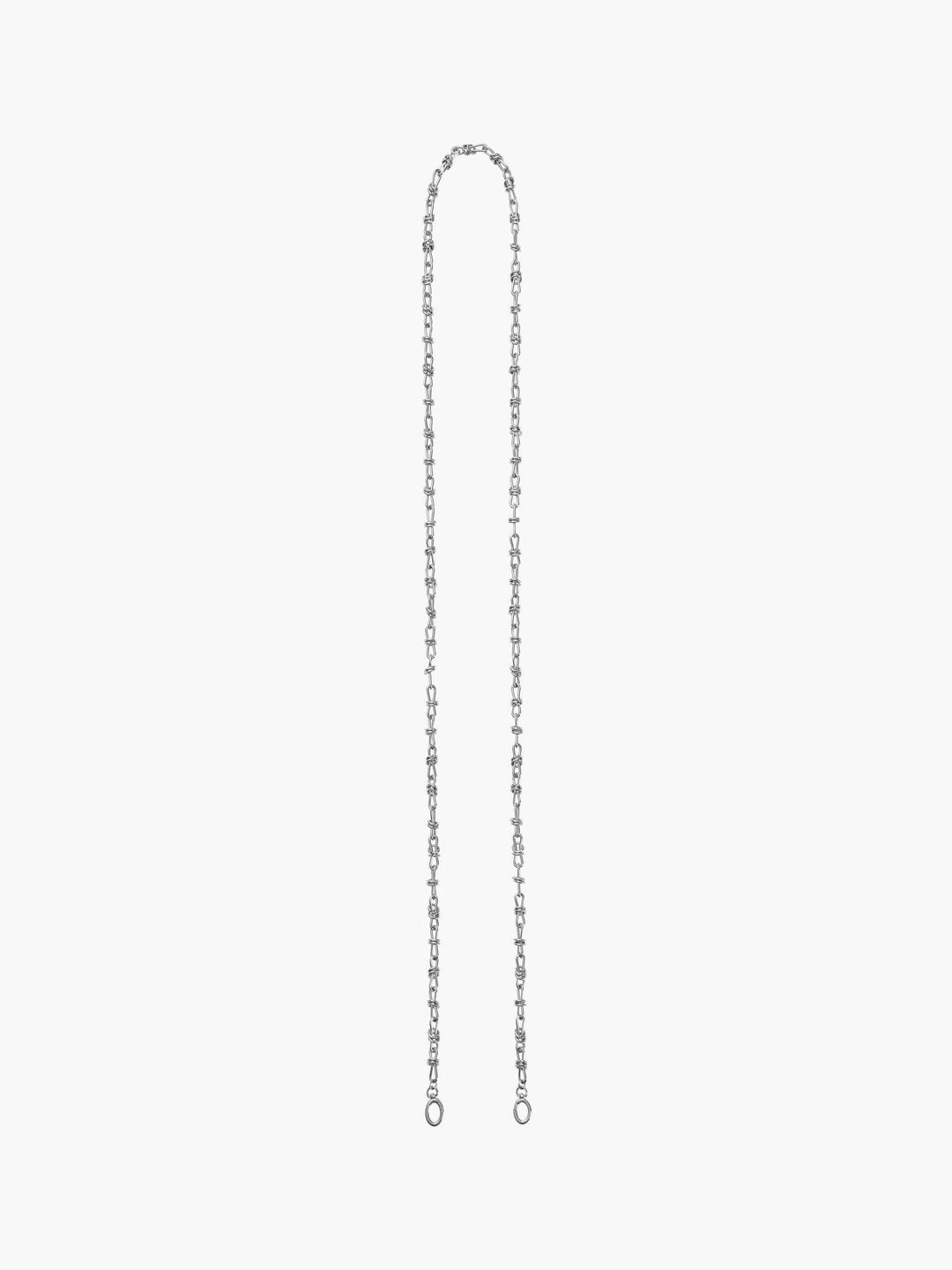 KNOT CHAIN STRAP - SILVER