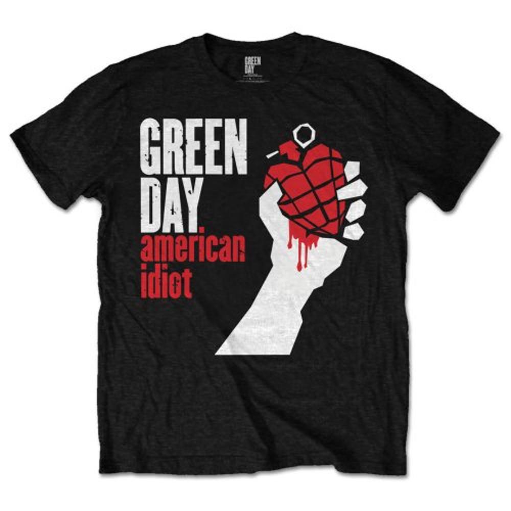 [M,XL 국내배송] 공식 GREEN DAY 그린 데이 American Idiot 반팔 티셔츠
