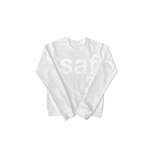 1/2 BASIC SAFARI CREW (WHITE)