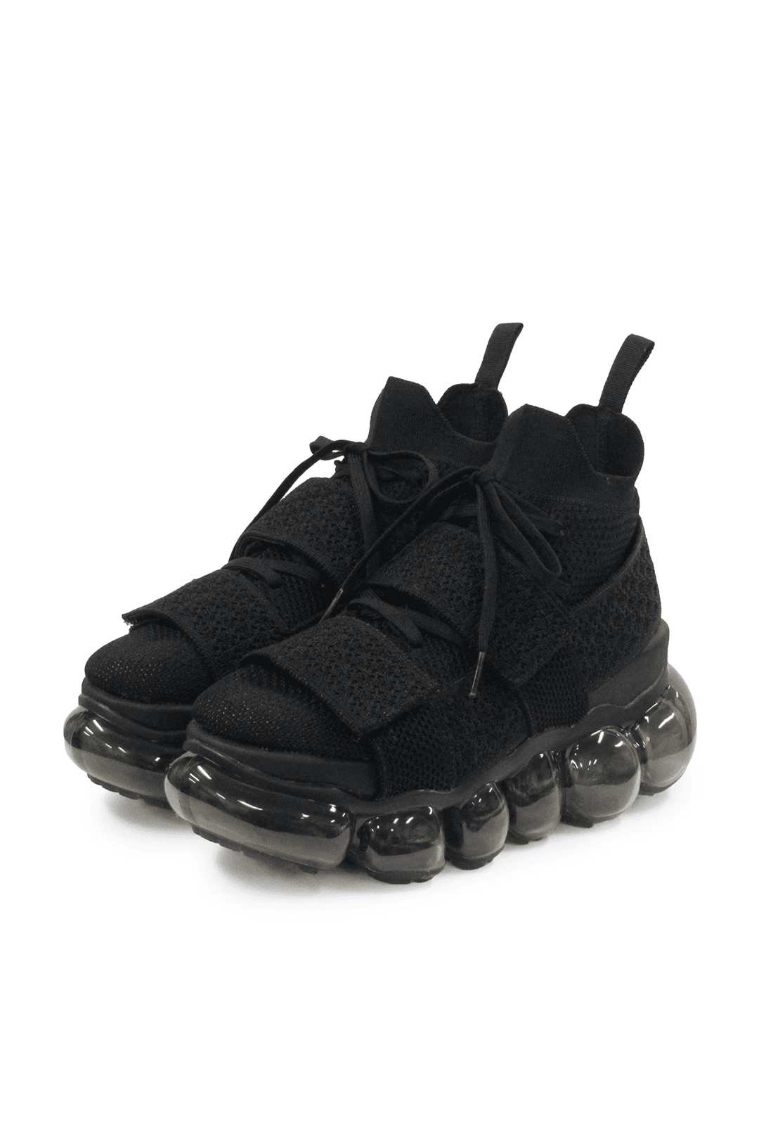 "Jewelry" High Shoes Beltcross / Black - 36（22.0cm）