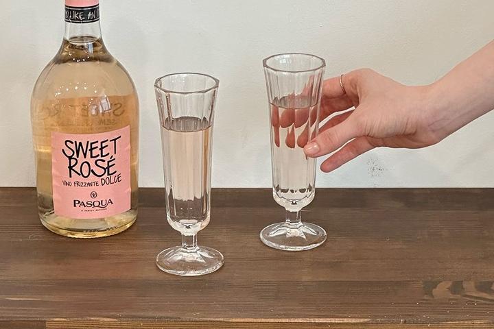 릴리 롱 쉘  고블렛잔 2P 와인잔 세트 화이트 레드 와인잔 유리잔