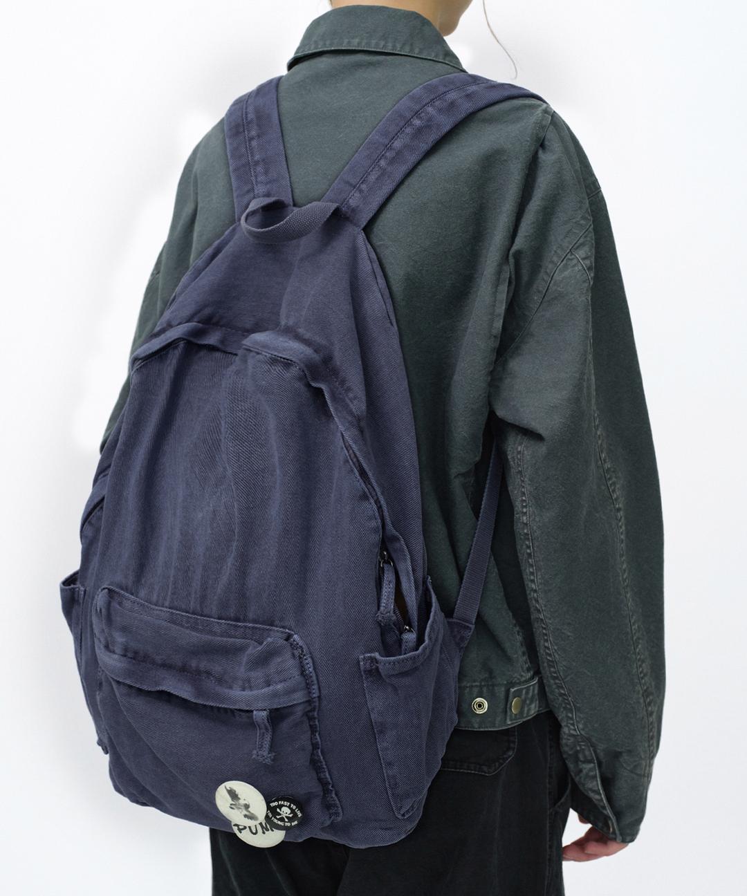 WASHED BACKPACK [NAVY]