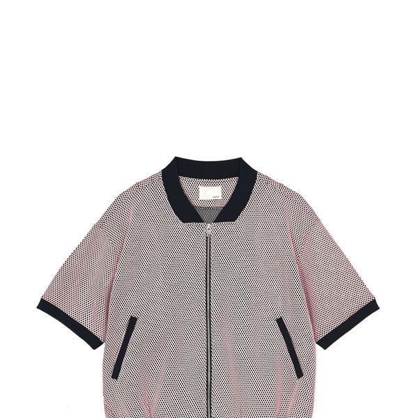 SHORT 'P' JACKET / pink