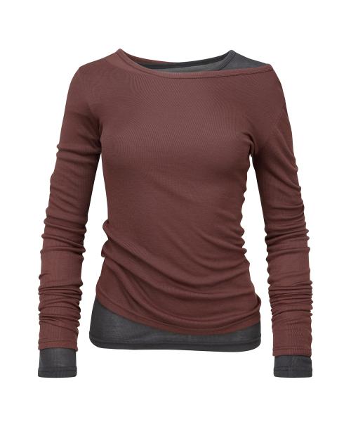 스컬프터(SCULPTOR)  My Go To Tencel Tee Mauve Brown - 사이즈 & 후기 | 무신사