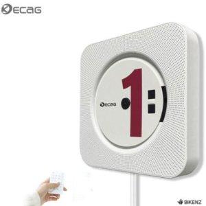 KECAG 벽걸이 CD플레이어 USB 블루투스 FM라디오