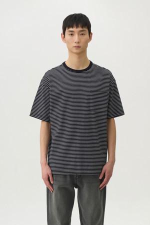 USA COTTON 20's STRIPE TEE (247)