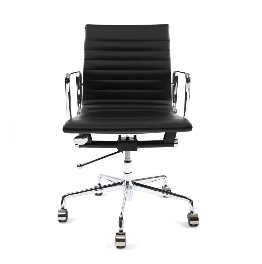 임스 체어 명품 오피스 인테리어 가죽 알루미늄 휘게 의자 EA117 eames chair