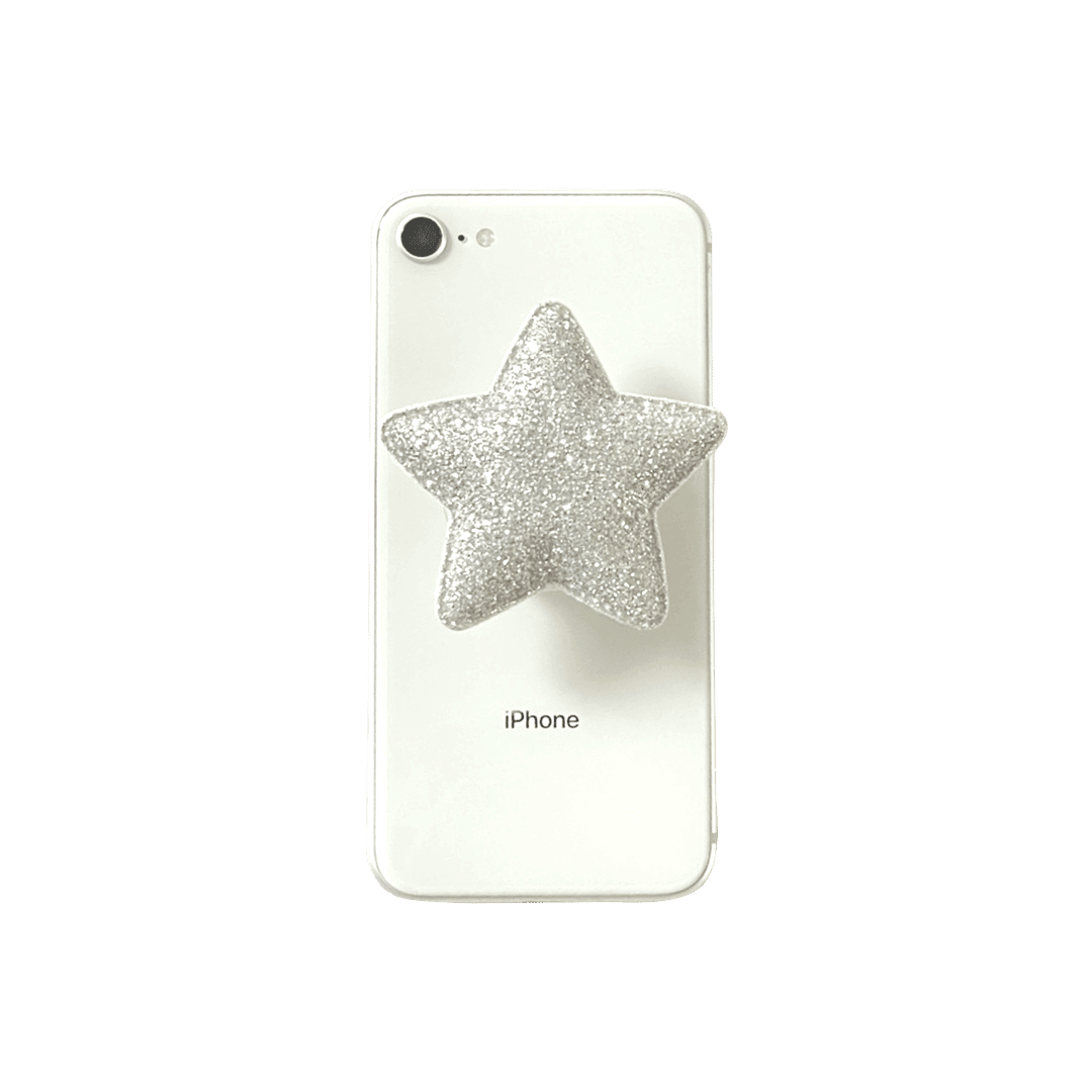 [Rombijou] Twinkle Star Grip Tok ( silver )