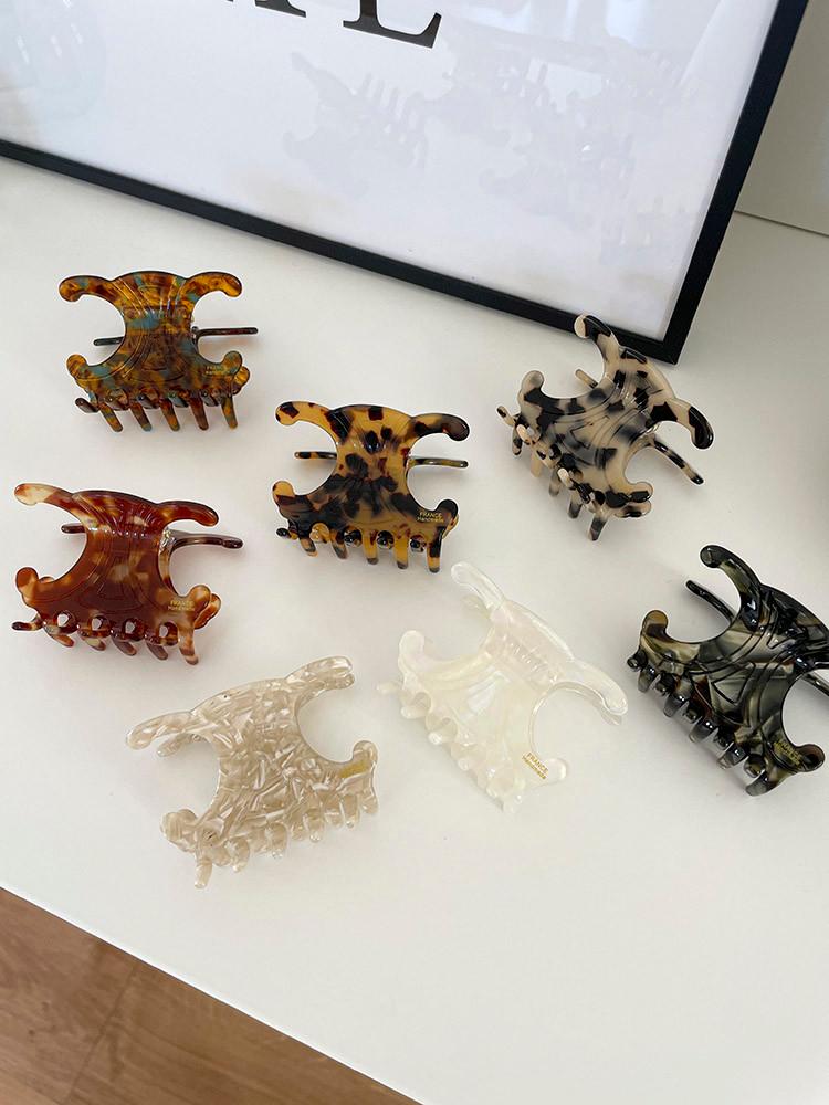 셀프러브 트리오 헤어바렛 - 프랑스 핸드메이드 셀룰로오스 집게핀