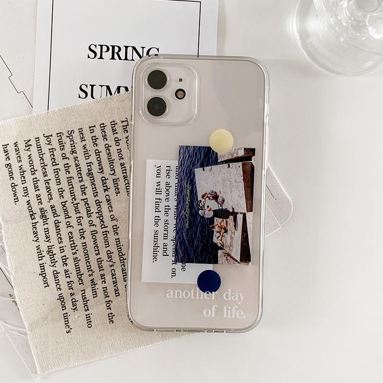 nostalgia sticker 디자인 [클리어 폰케이스]아이폰케이스 아이폰 11 12 12미니 13 13미니 엑스 프로 맥스 se2 케이스 핸드폰 갤럭시 커플 곰돌이 젤리 투명 변색 없는 투명하드