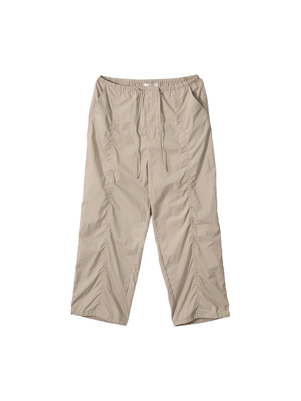Airy Parachute Pants Sand