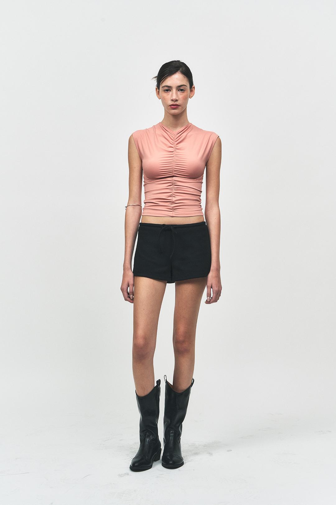 REVERSIBLE SHIRRING TEE (3 Colors) - 1차 배송 5/31(금)