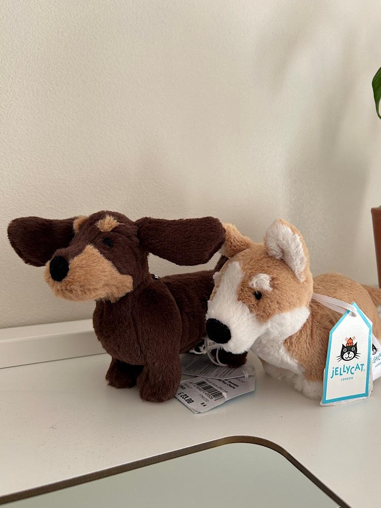 젤리캣 강아지 소프트 백참