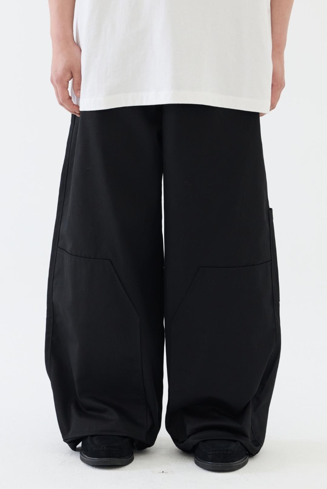 ESS Cotton Carpenter Pants - Black