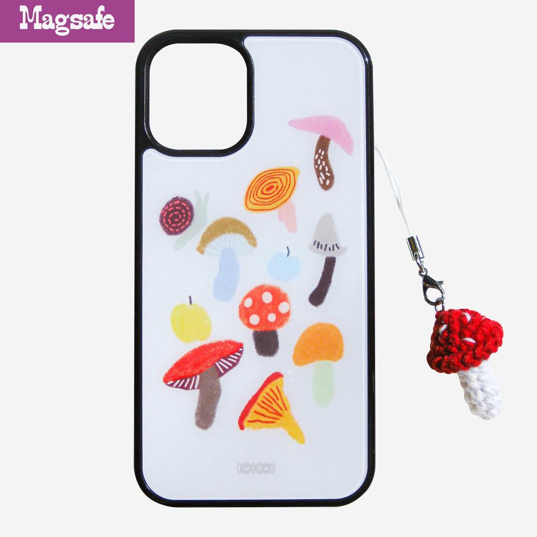 [PRE-ORDER] Mushroom phone case (맥세이프 글라스 범퍼케이스)