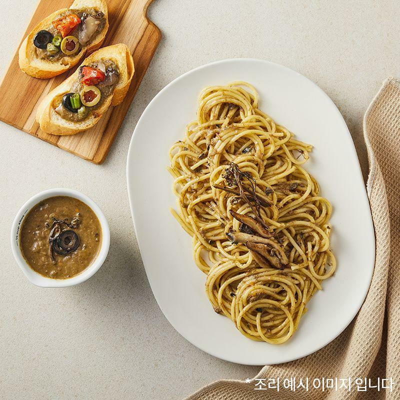 [그리팅 X h'541]제주고사리 오일파스타 소스 (2인분)