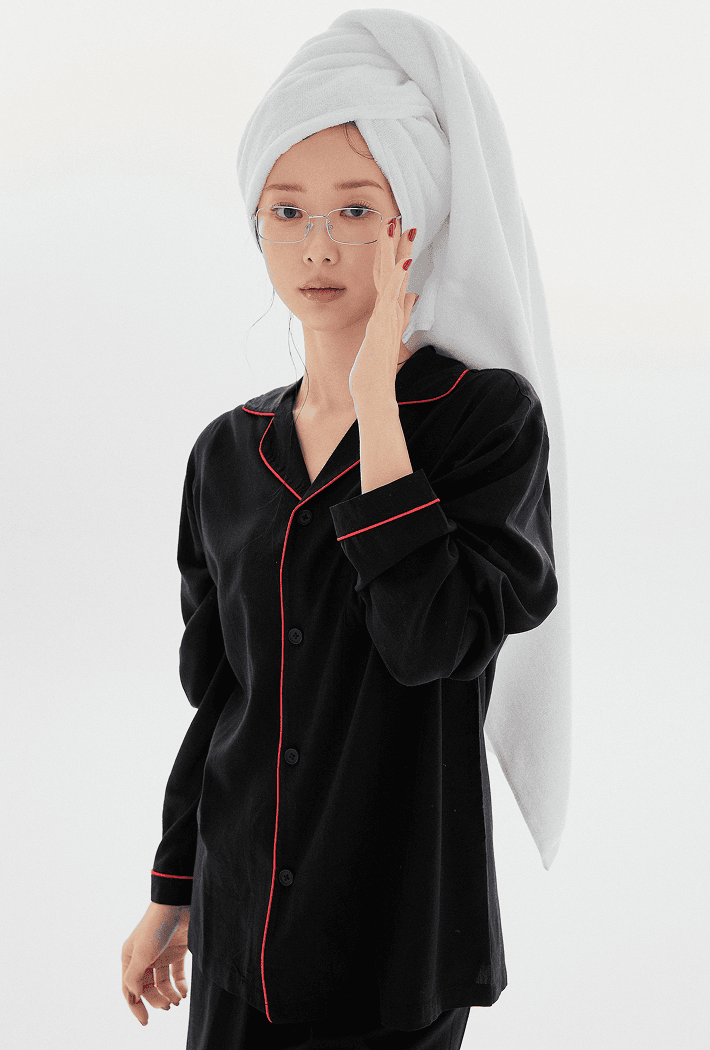 [악마는 프라다를 입는다] 파자마(Black)_SPPPG25U19