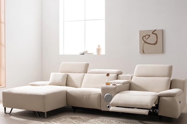 프로드 사하라 아쿠아텍스 4인용 리클라이너 카우치소파 3colors