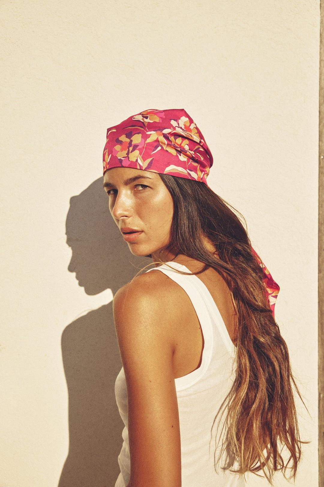 새틴 모자 SATIN TURBAN CAP 297615203