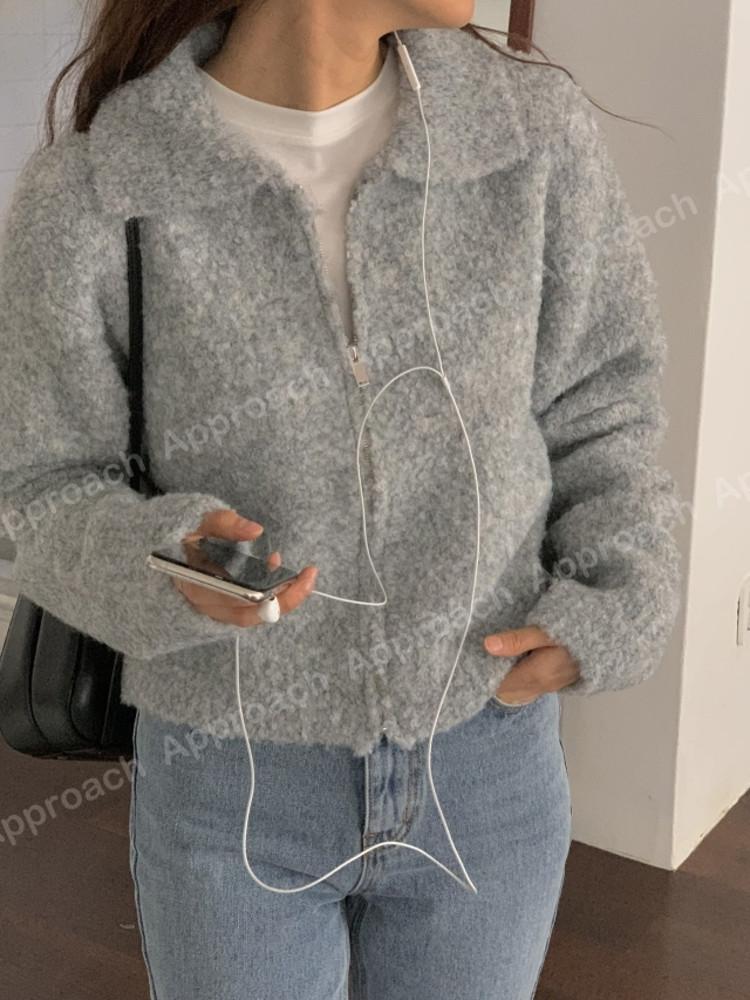 [어프로치] 마리 카라 가디건 4color